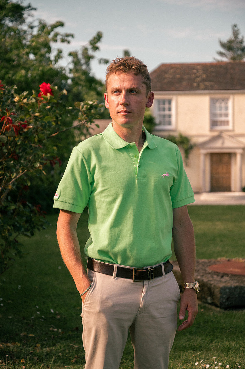 Men's Signature Mint Green Polo Shirt