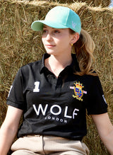 Women's Signature Black Polo Shirt