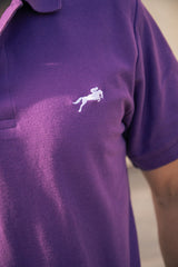 Men's Signature Purple Polo Shirt