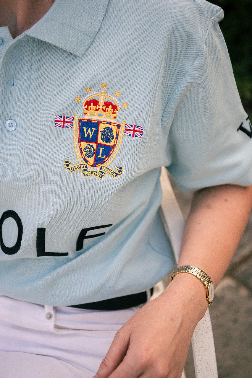 Women's Signature Blue Polo Shirt