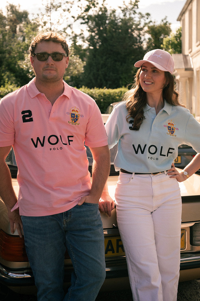Men's Signature Pink Polo Shirt