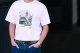 Unisex British Made White Organic Cotton T-Shirt