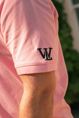 Men's Signature Pink Polo Shirt