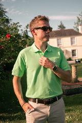 Men's Signature Mint Green Polo Shirt