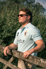 Men's Signature Blue Polo Shirt