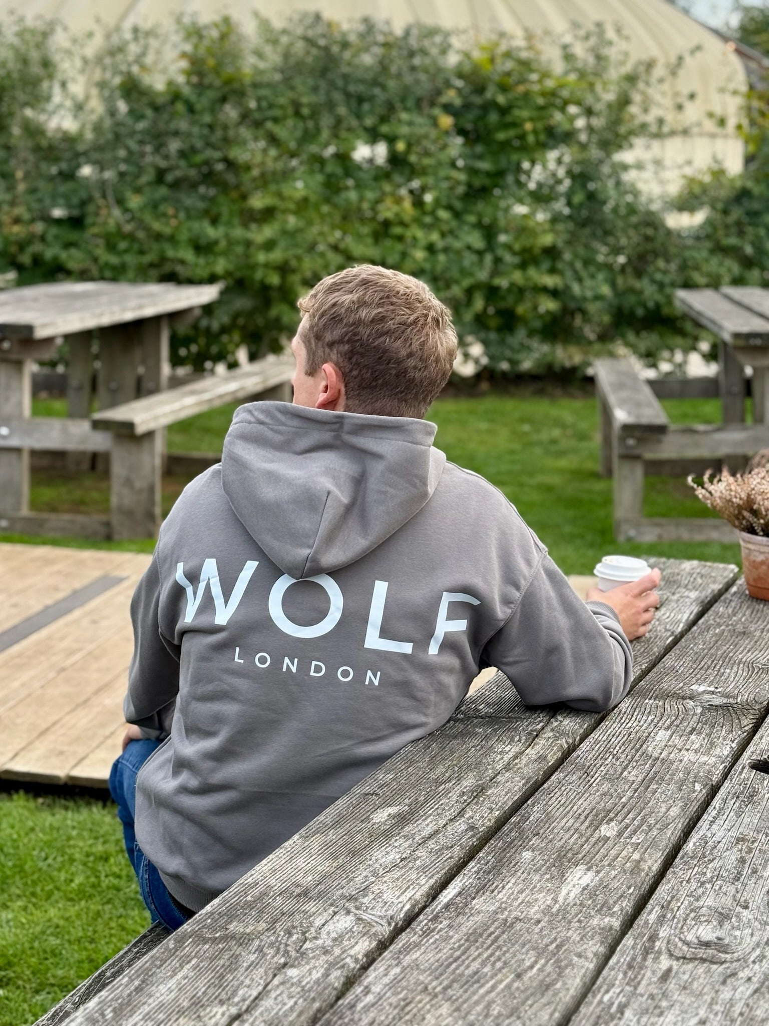 Men's Grey Lightweight Vancouver Island Hoodie