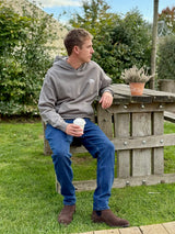 Men's Grey Lightweight Vancouver Island Hoodie