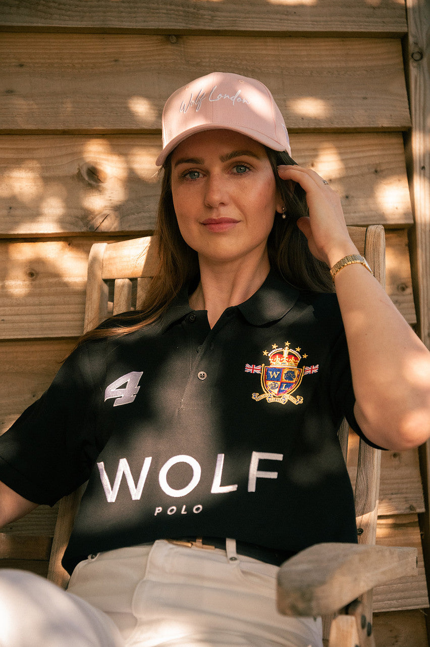Women's Signature Black Polo Shirt