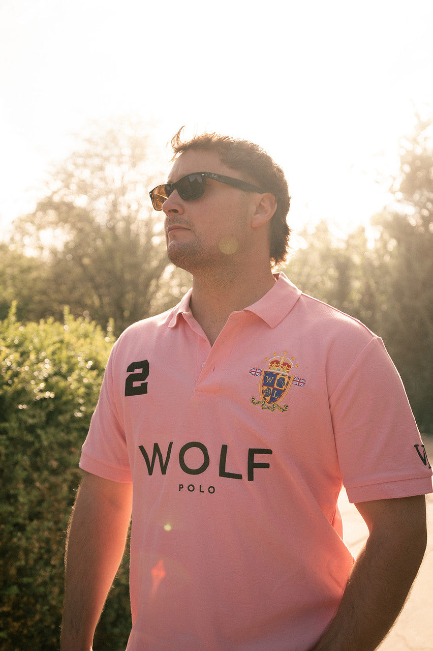 Men's Signature Pink Polo Shirt