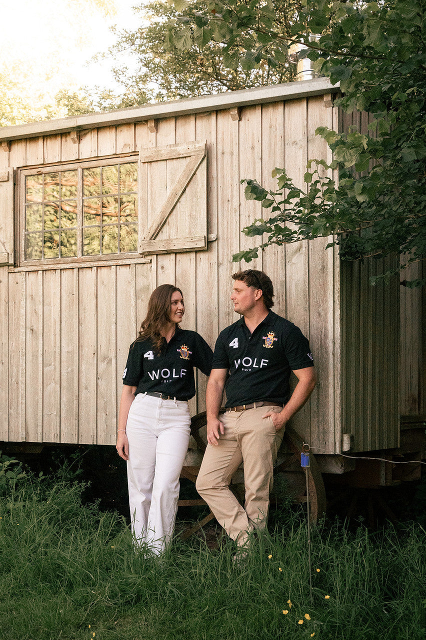 Women's Signature Black Polo Shirt