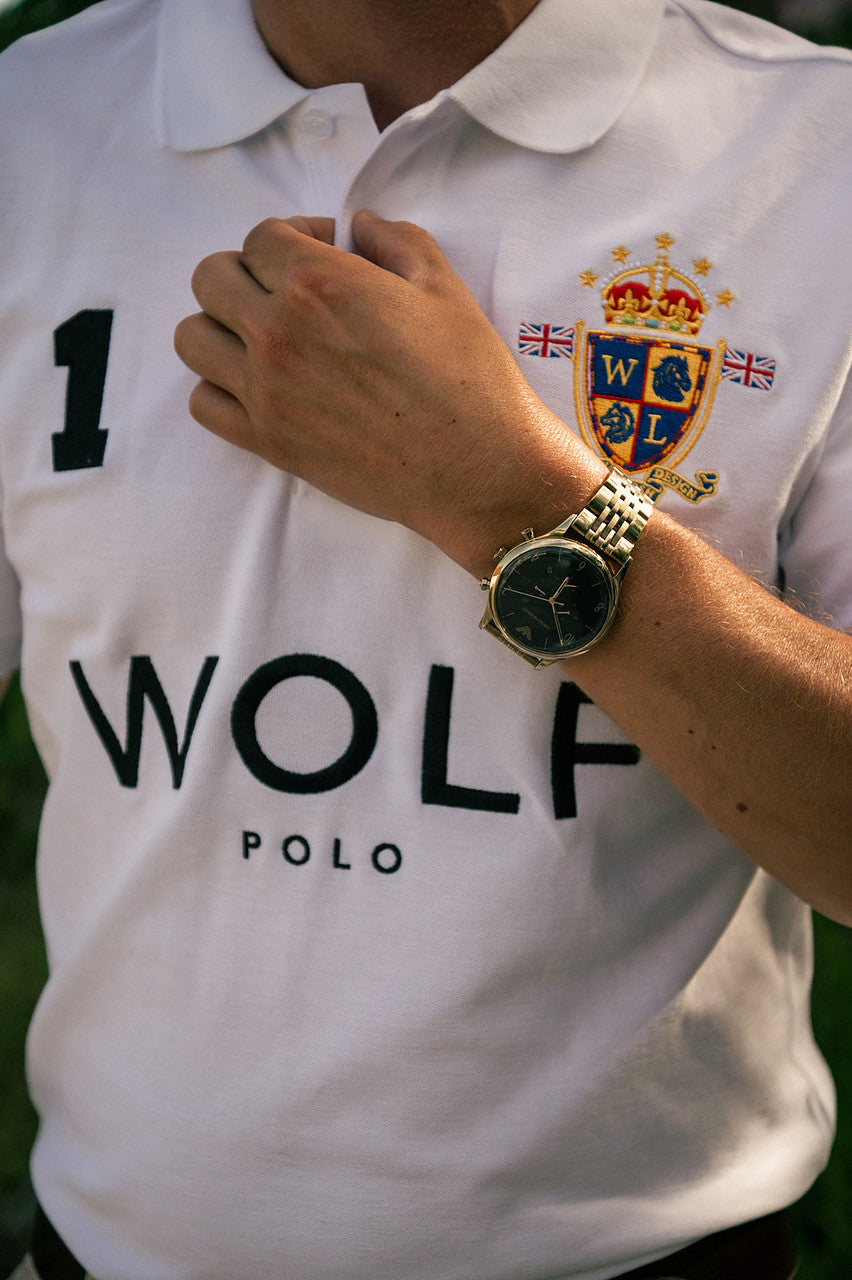 Men's Signature White Polo Shirt