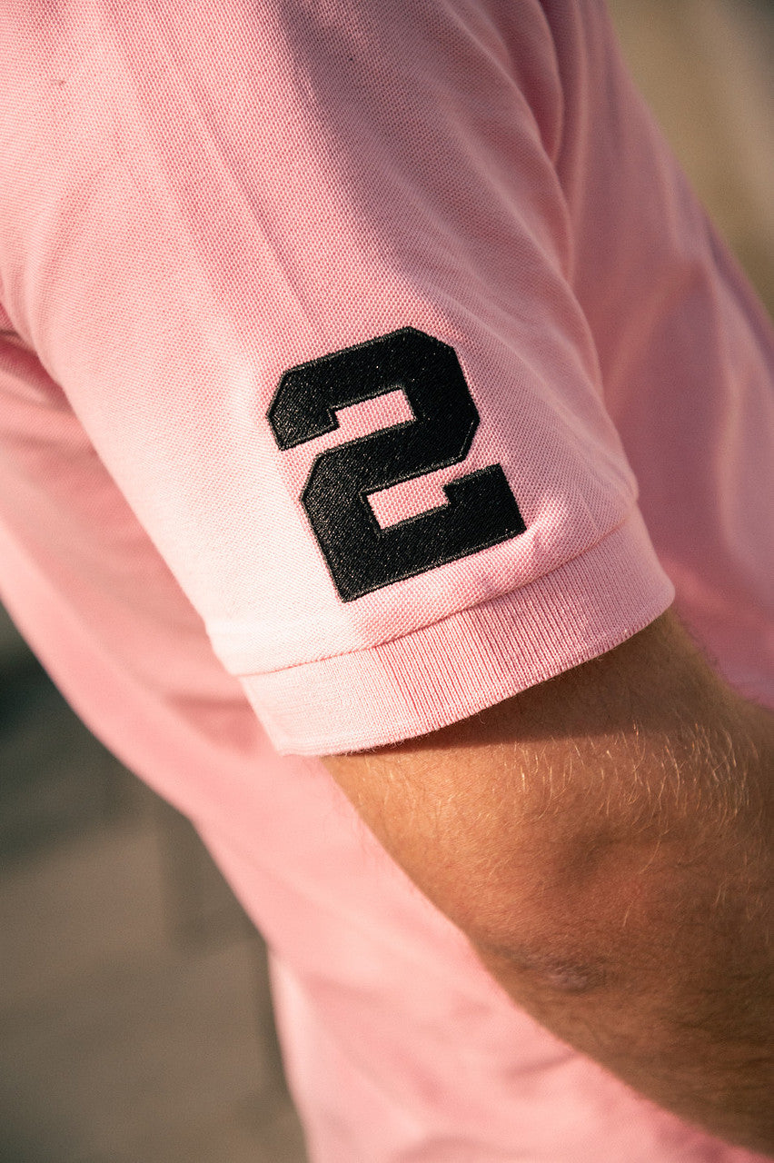 Men's Signature Pink Polo Shirt