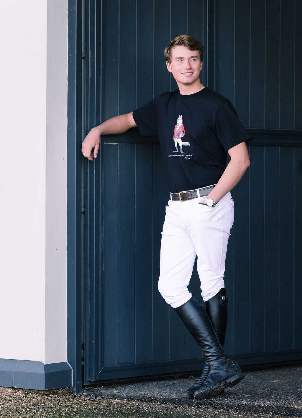 Unisex British Made Black Organic Cotton T-shirt