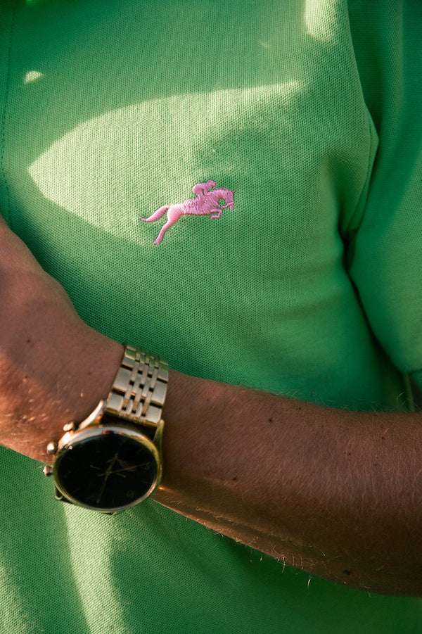 Men's Signature Mint Green Polo Shirt