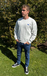 Men's British Columbia Grey Crewneck Jumpers