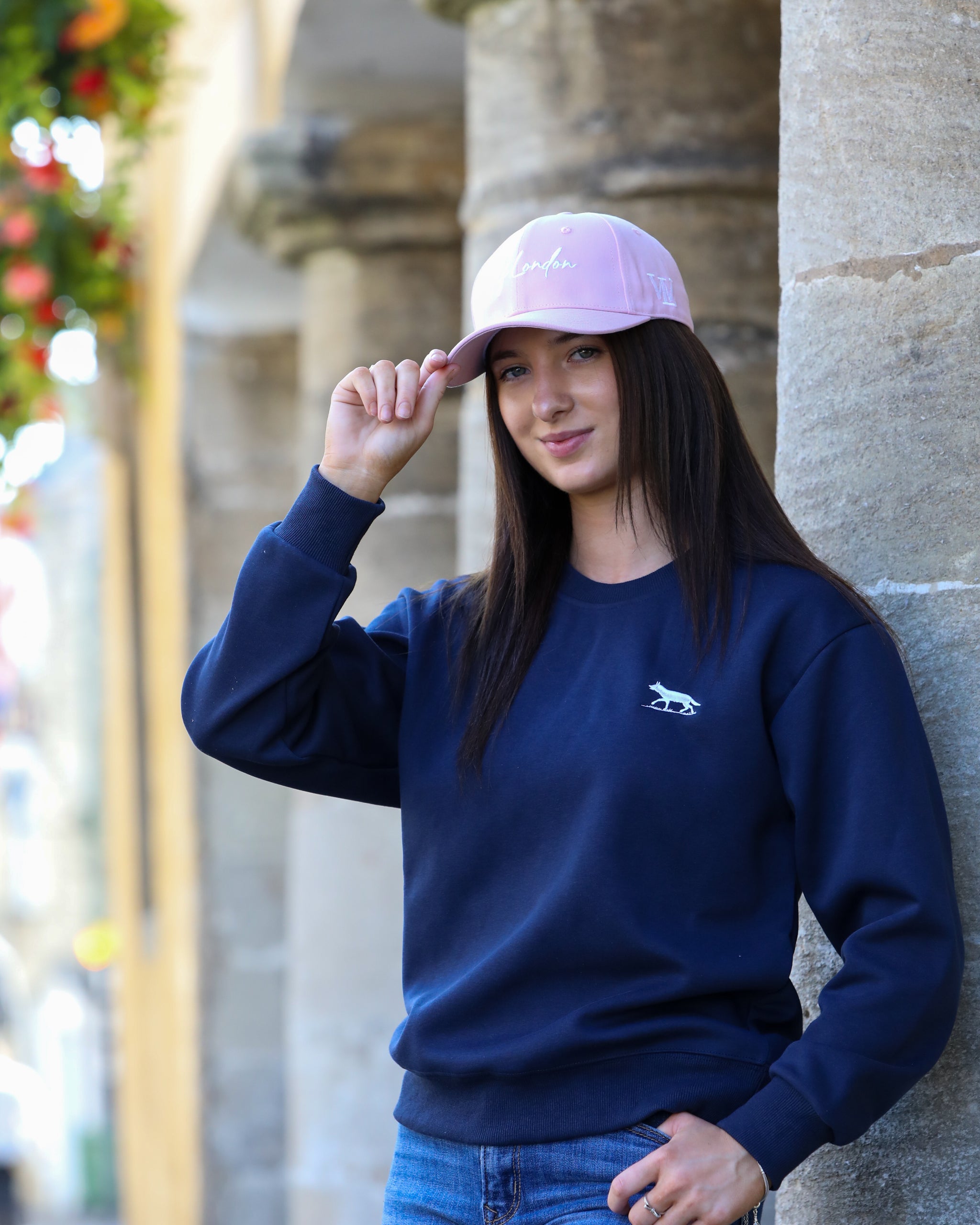 Women's British Columbia Navy Crewneck Jumper