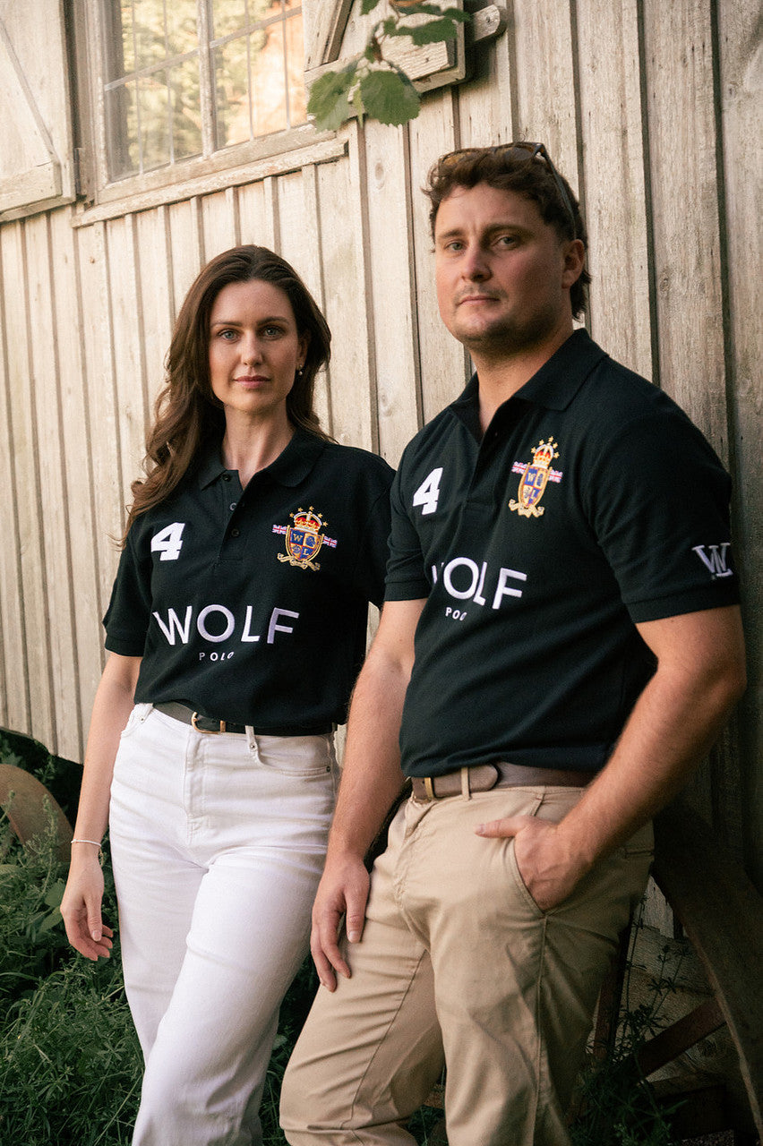 Women's Signature Black Polo Shirt