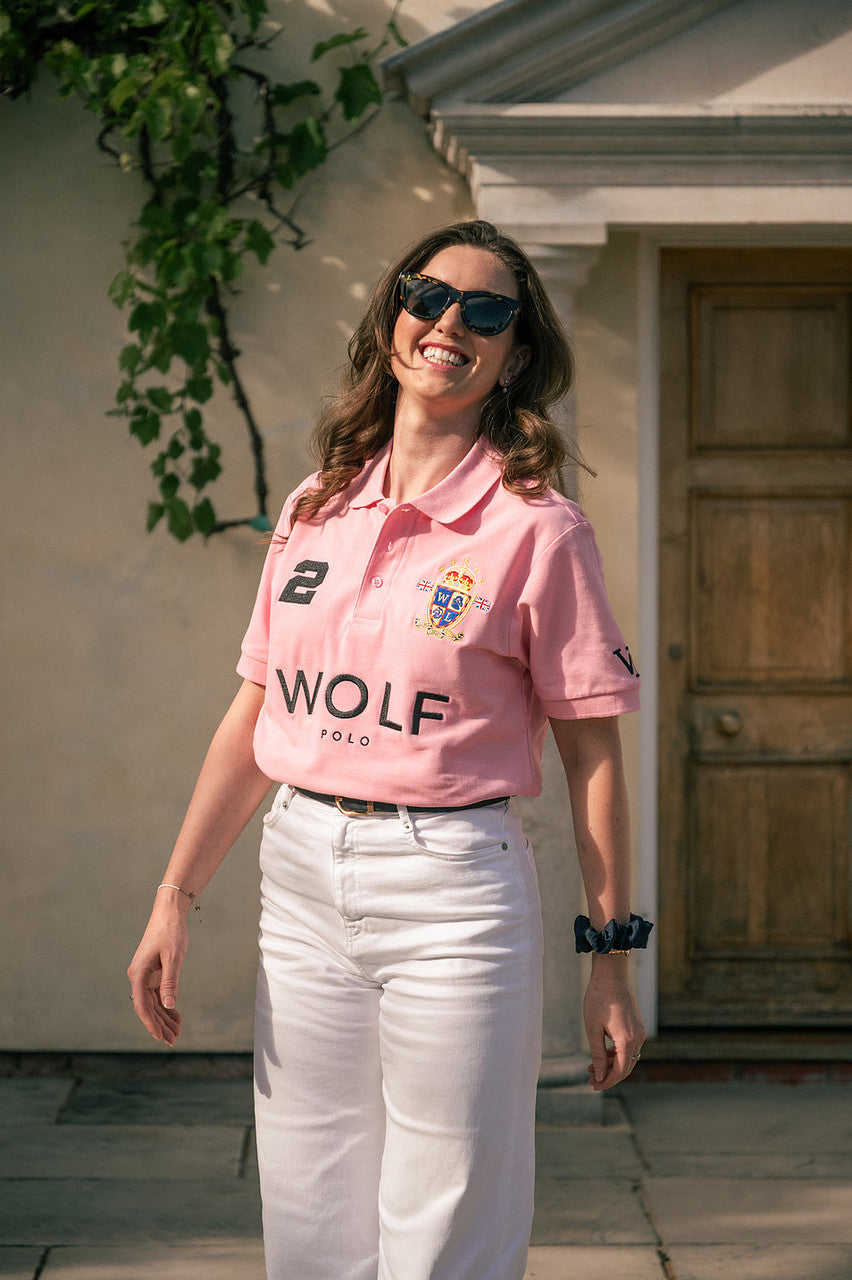 Women's Signature Pink Polo Shirt