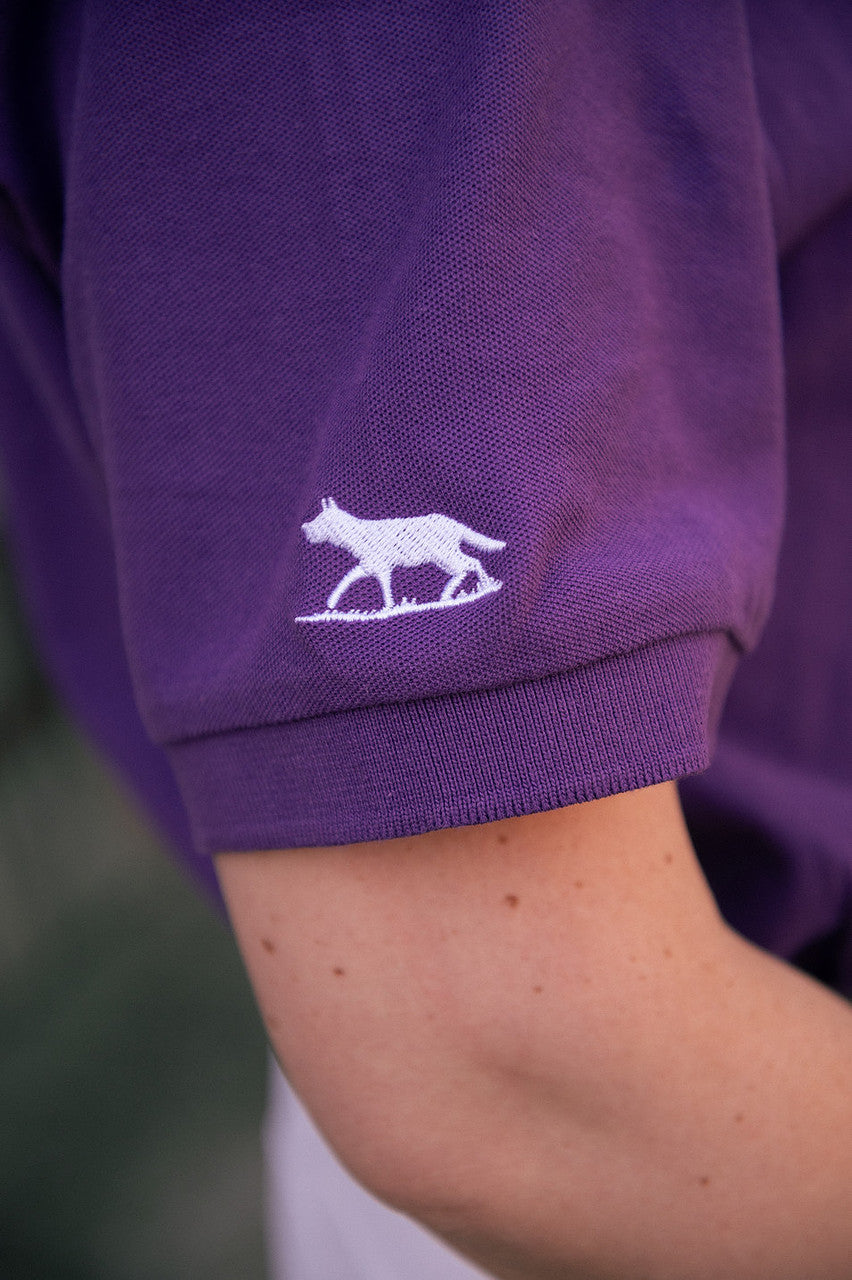 Women's Signature Purple Polo Shirt