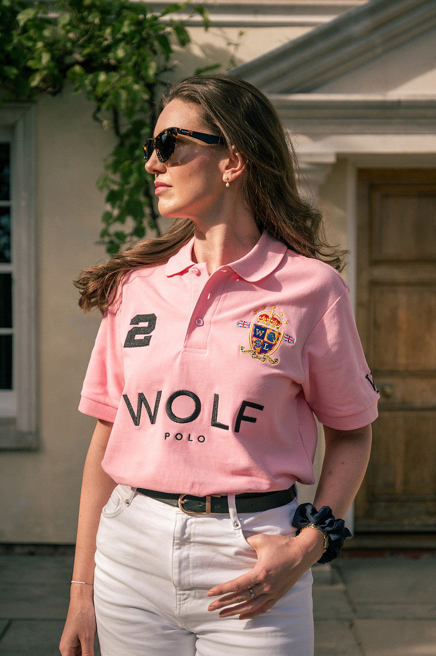 Women's Signature Pink Polo Shirt