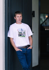 Unisex British Made White Organic Cotton T-Shirt