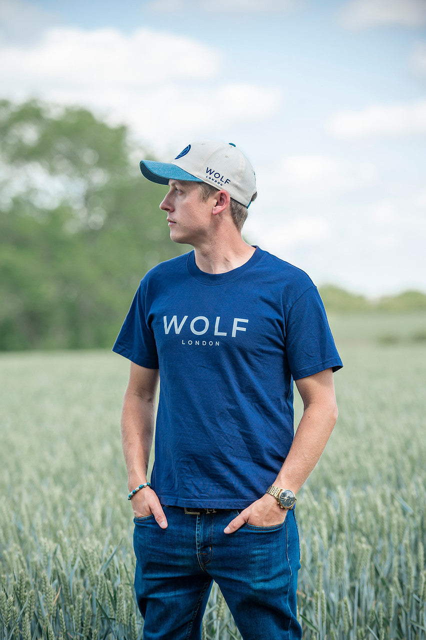 Men's Classic Navy Wolf London Tee