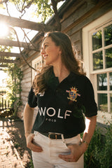 Women's Signature Black Polo Shirt