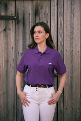 Women's Signature Purple Polo Shirt