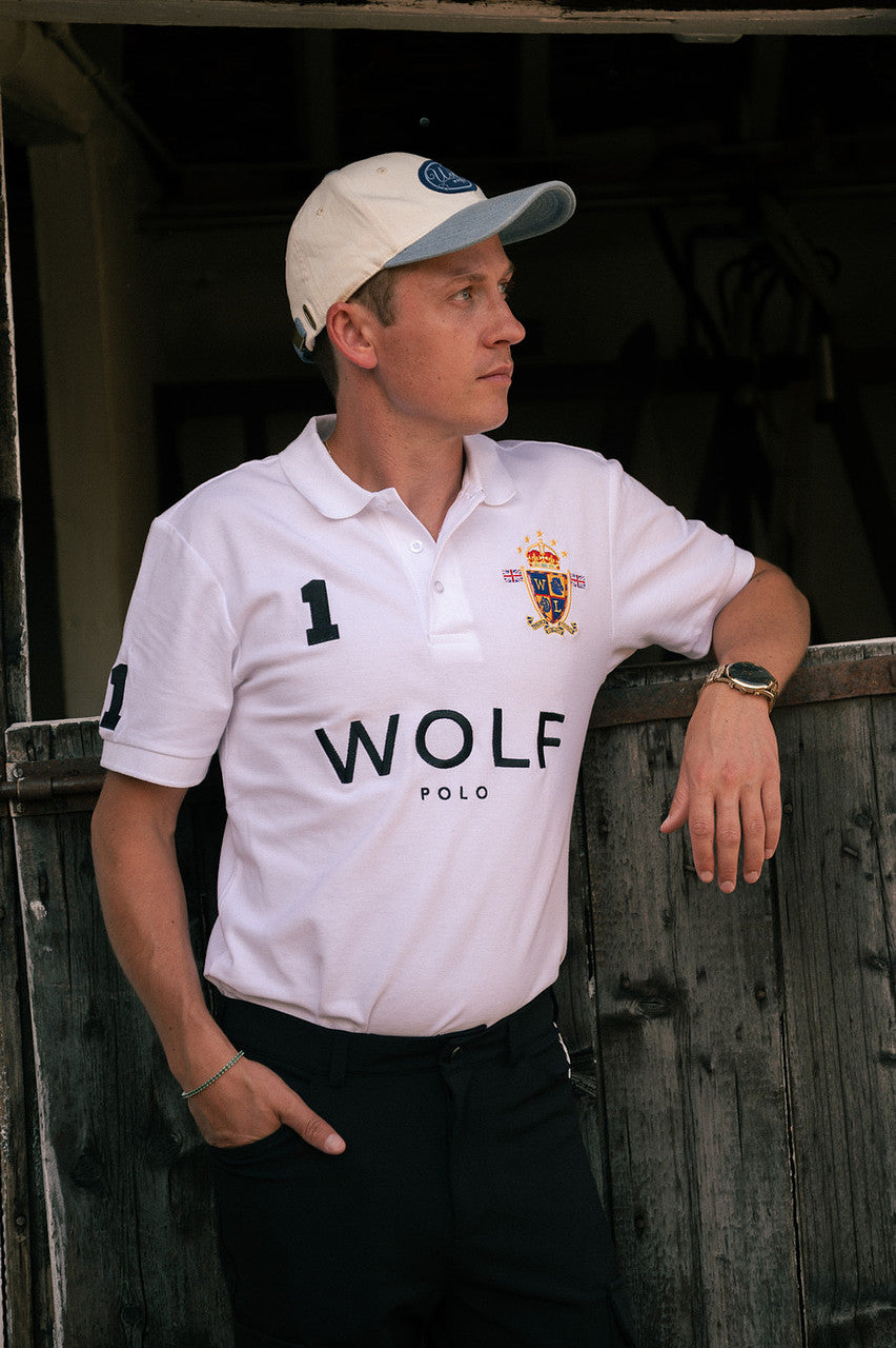 Men's Signature White Polo Shirt