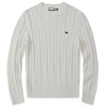 Women's Ivory White Hudson Bay Cable knit Jumper