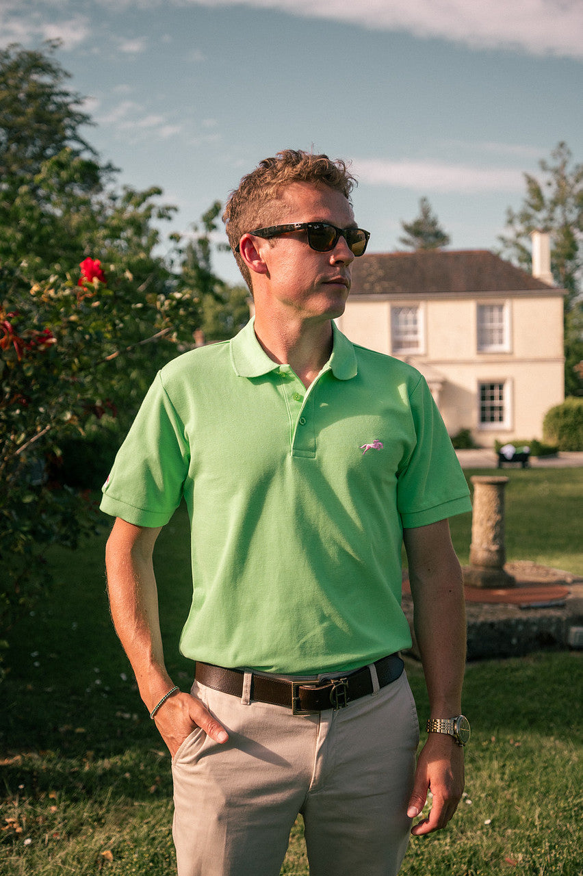 Men's Signature Mint Green Polo Shirt