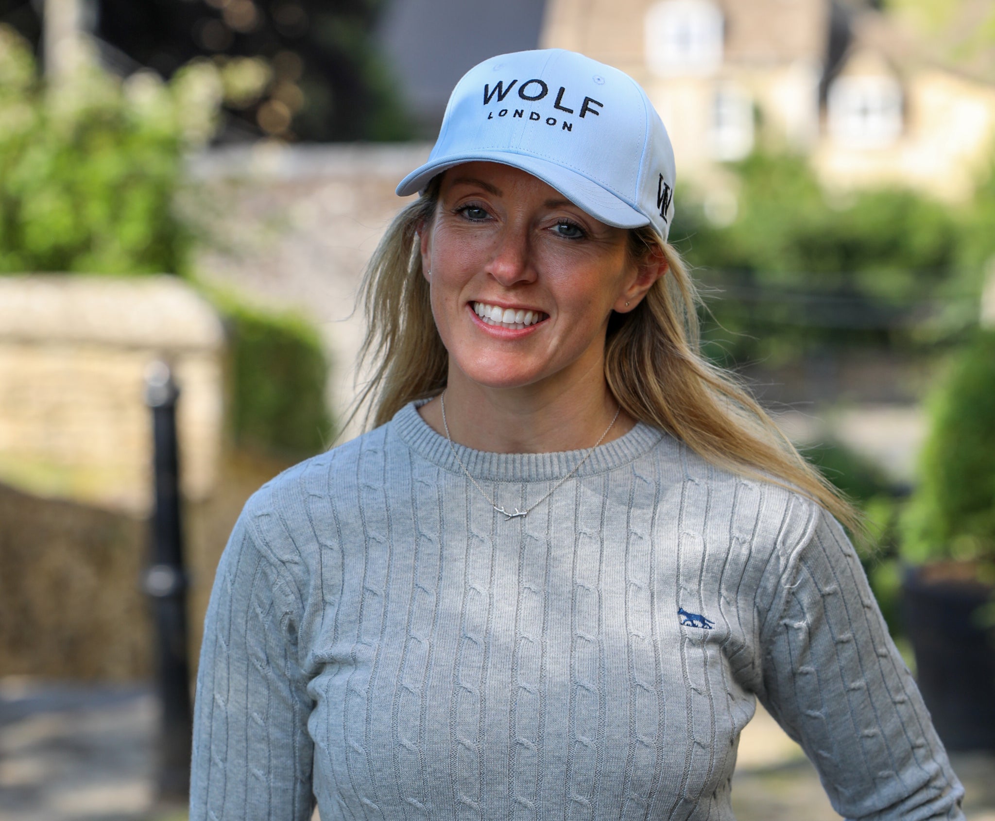Unisex Wolf Sky Blue Cap