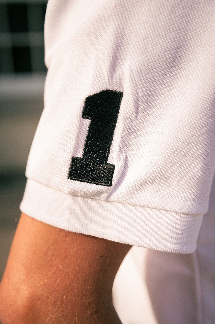 Men's Signature White Polo Shirt