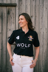 Women's Signature Black Polo Shirt