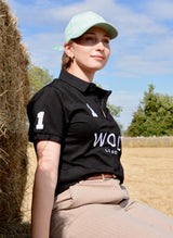 Women's Signature Black Polo Shirt