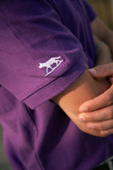 Men's Signature Purple Polo Shirt