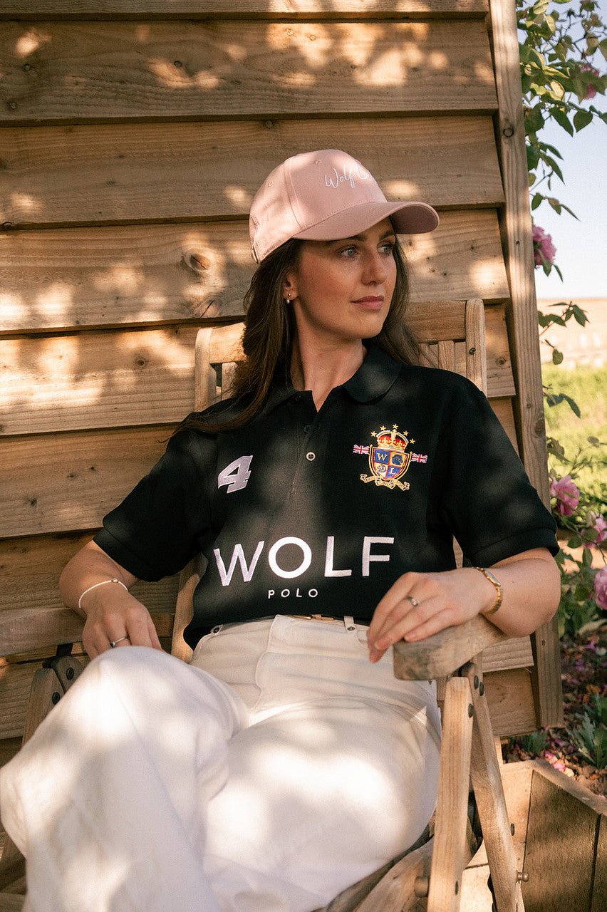 Women's Signature Black Polo Shirt