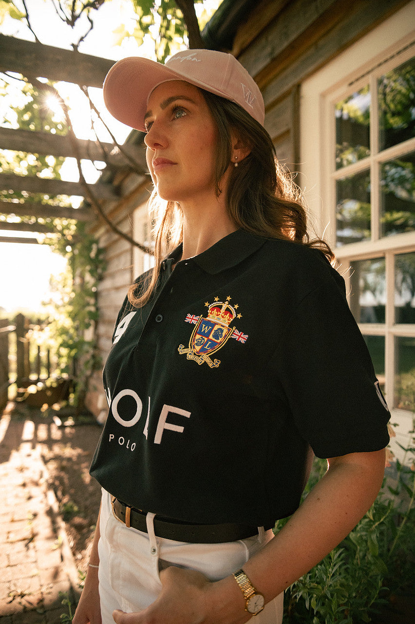 Women's Signature Black Polo Shirt