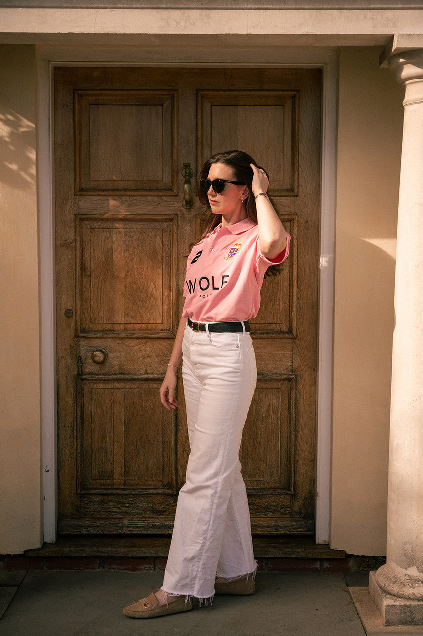 Women's Signature Pink Polo Shirt