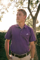 Men's Signature Purple Polo Shirt