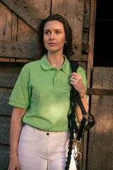 Women's Signature Mint Green Polo Shirt