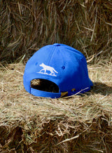 Unisex Wolf Electric Blue Cap