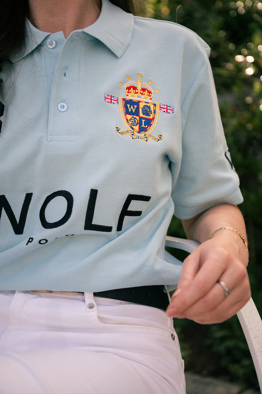 Women's Signature Blue Polo Shirt