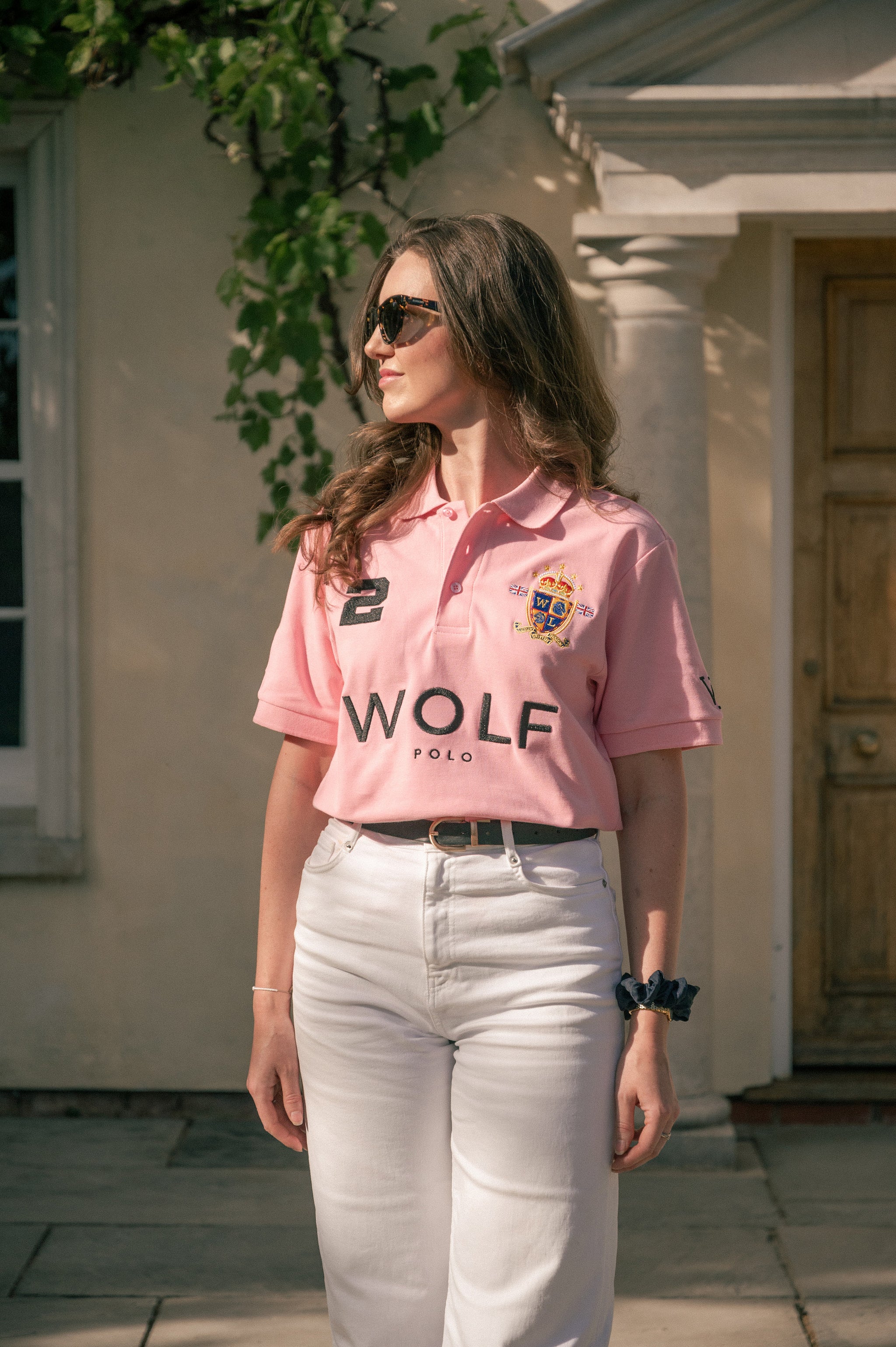 Women's Signature Pink Polo Shirt