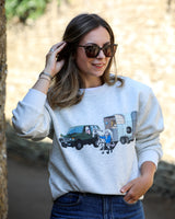 Women's Wolf Equestrian Range Rover Crewneck Jumper