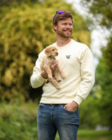 Men's British Columbia Ivory Crewneck Jumper