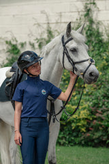 Women's Navy Beta Riding Base Layer