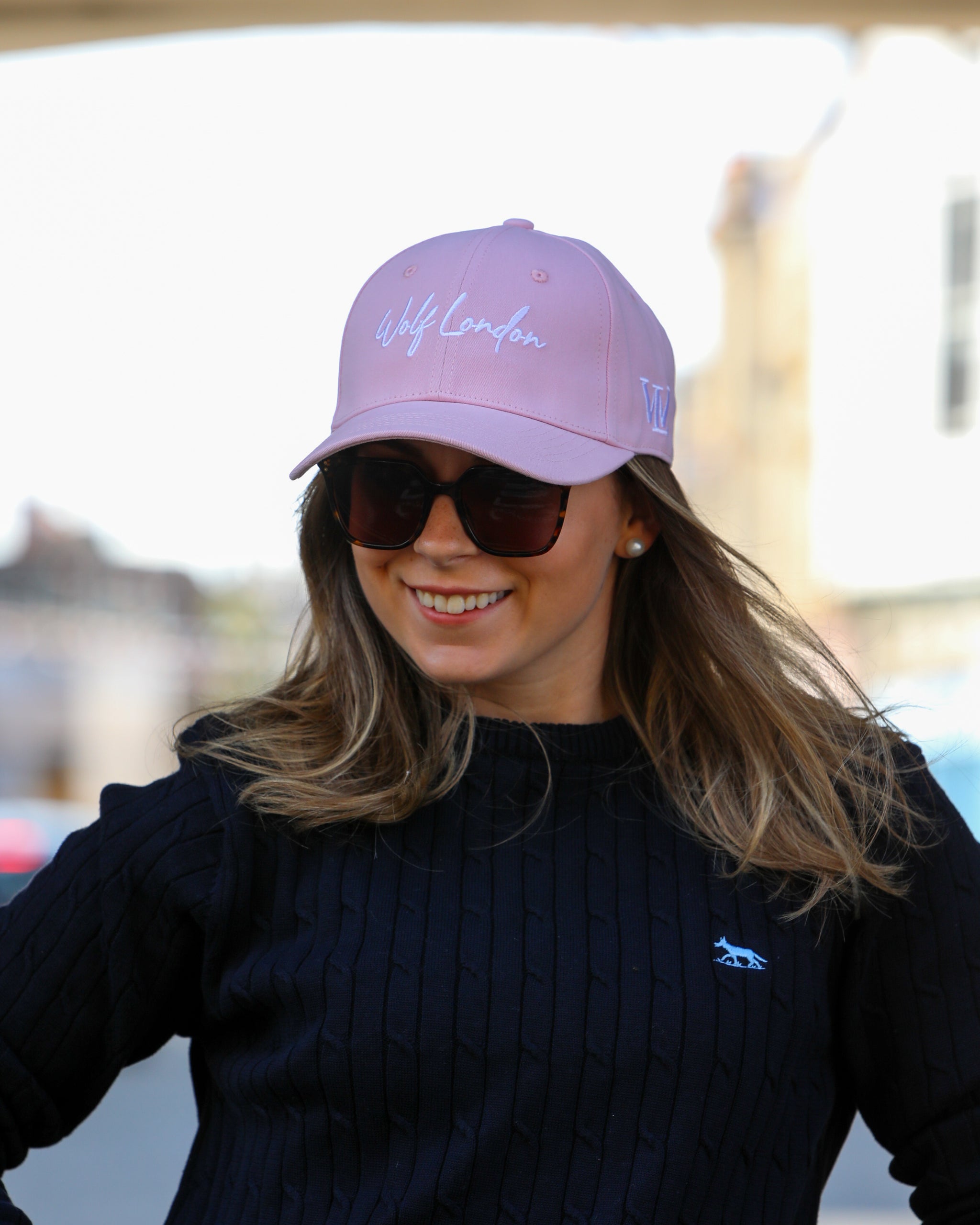 Unisex Signature Wolf Pink Cap