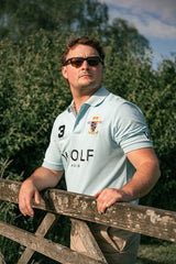Men's Signature Blue Polo Shirt