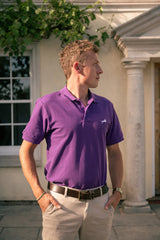 Men's Signature Purple Polo Shirt